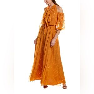 Shoshanna Silk-Blend Maxi Dress